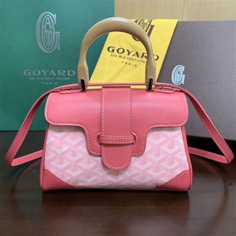 goyard saigon mini pink